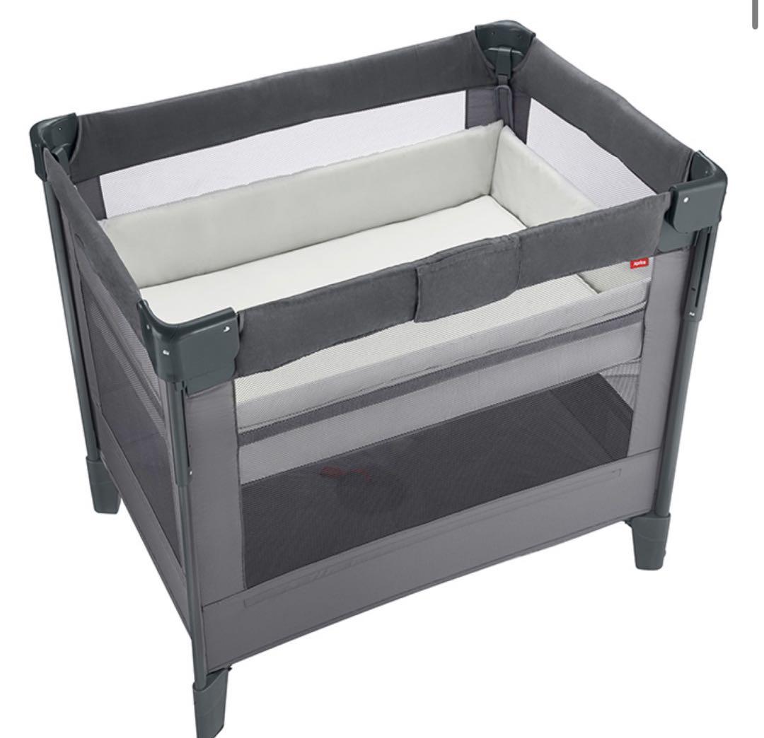 【開封済み・未使用品】 Aprica ベビーベッド ココネルエアープラス AB