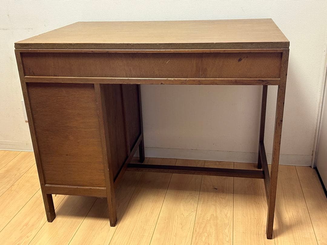 木製 勉強机　アンティーク 古家具　昭和レトロ