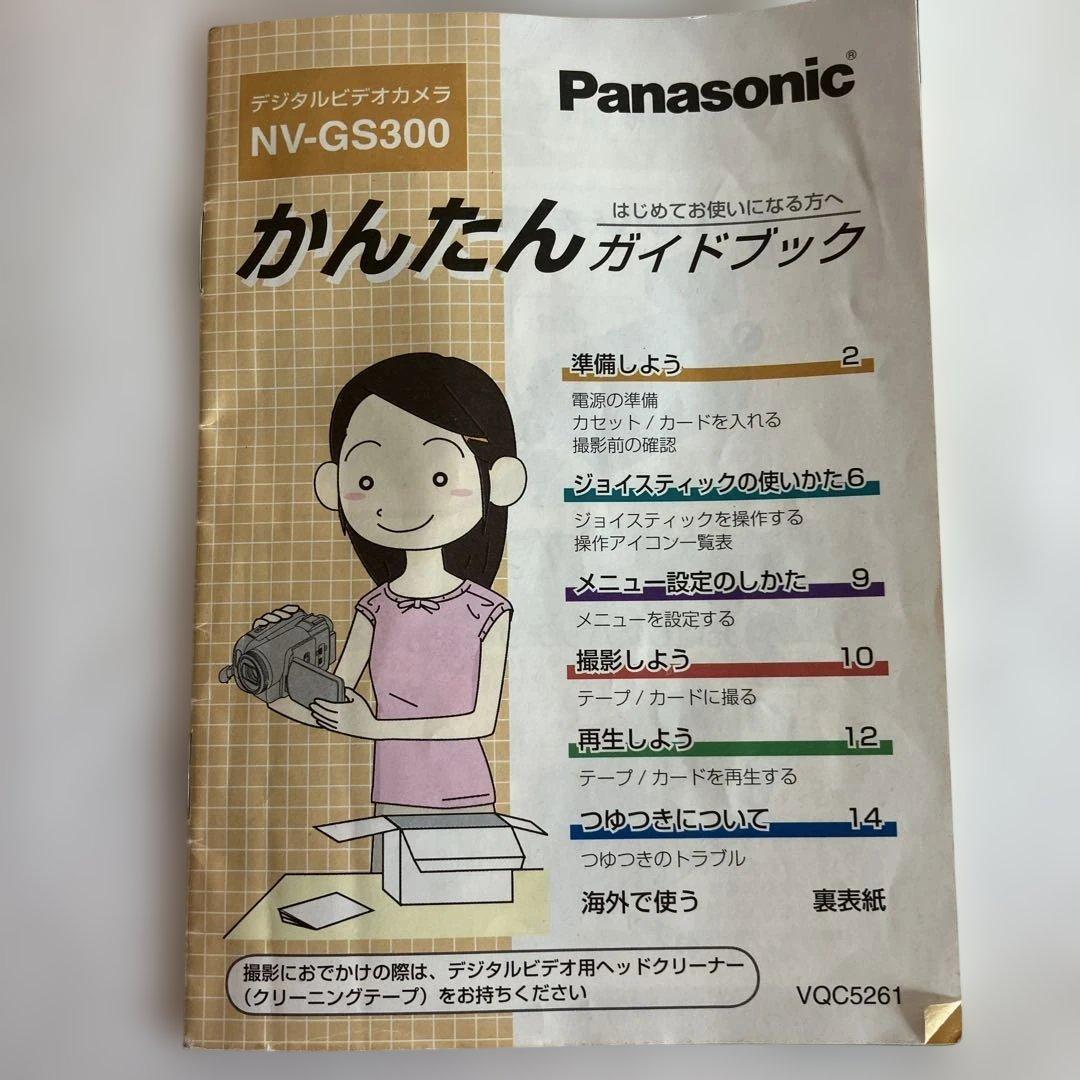 Panasonic デジタルビデオカメラNV-GS300-S
