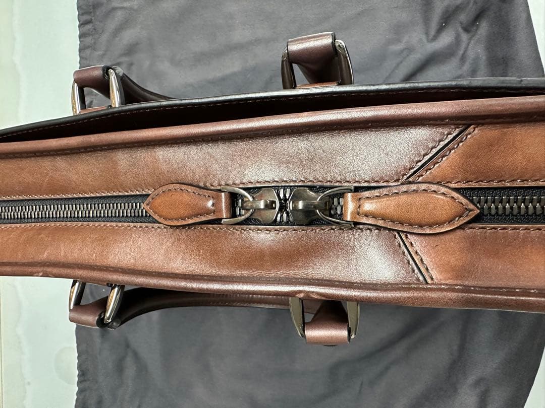 Berluti UnJourアンジュール パッチワークデザイン ブリーフケース