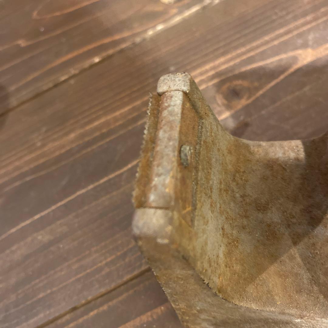 鉄製 文具 テープカッター 昭和レトロ ヴィンテージ　アイアン