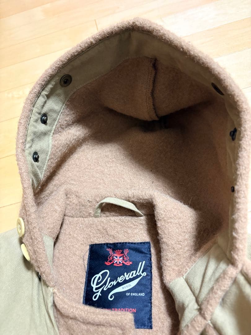 Gloverall ブラウン ダッフルコート　クラークス
