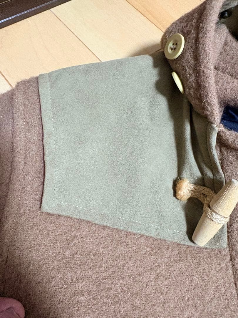 Gloverall ブラウン ダッフルコート　クラークス