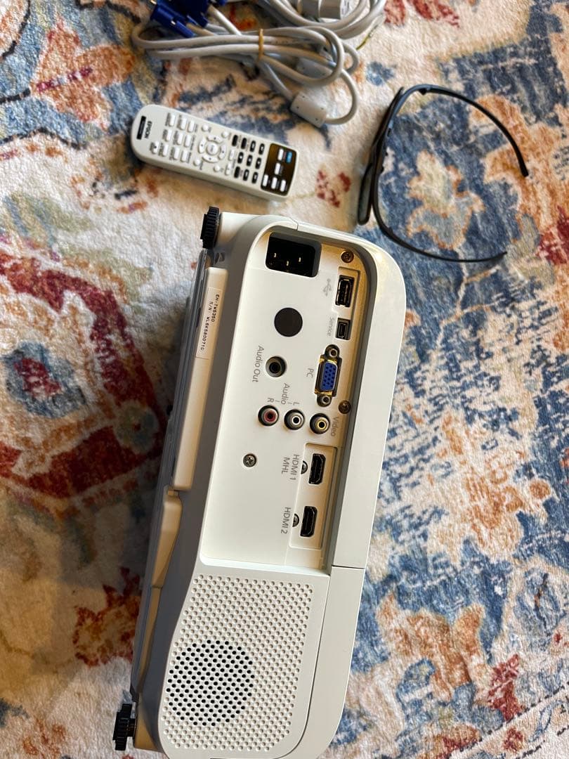 美品 EPSON プロジェクター EH-TW5350 581時間 3Dメガネ