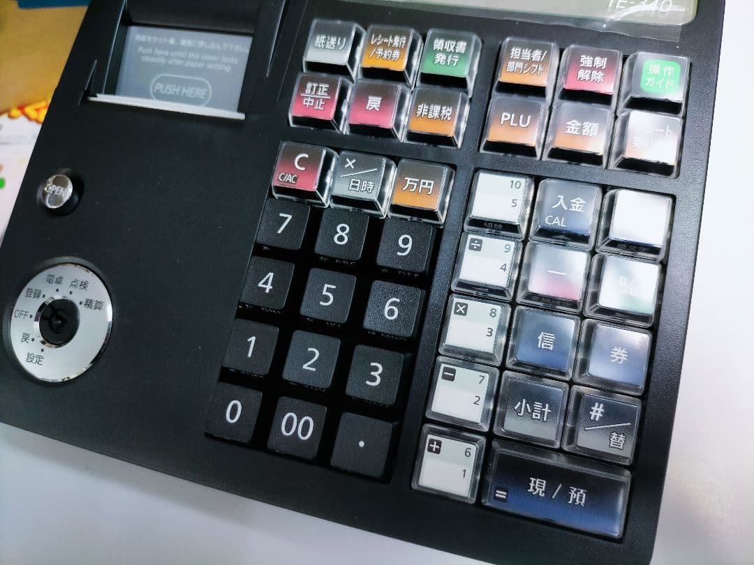 新品カシオレジスター　TE-340　フル設定無料　送料無料人気機種　982999