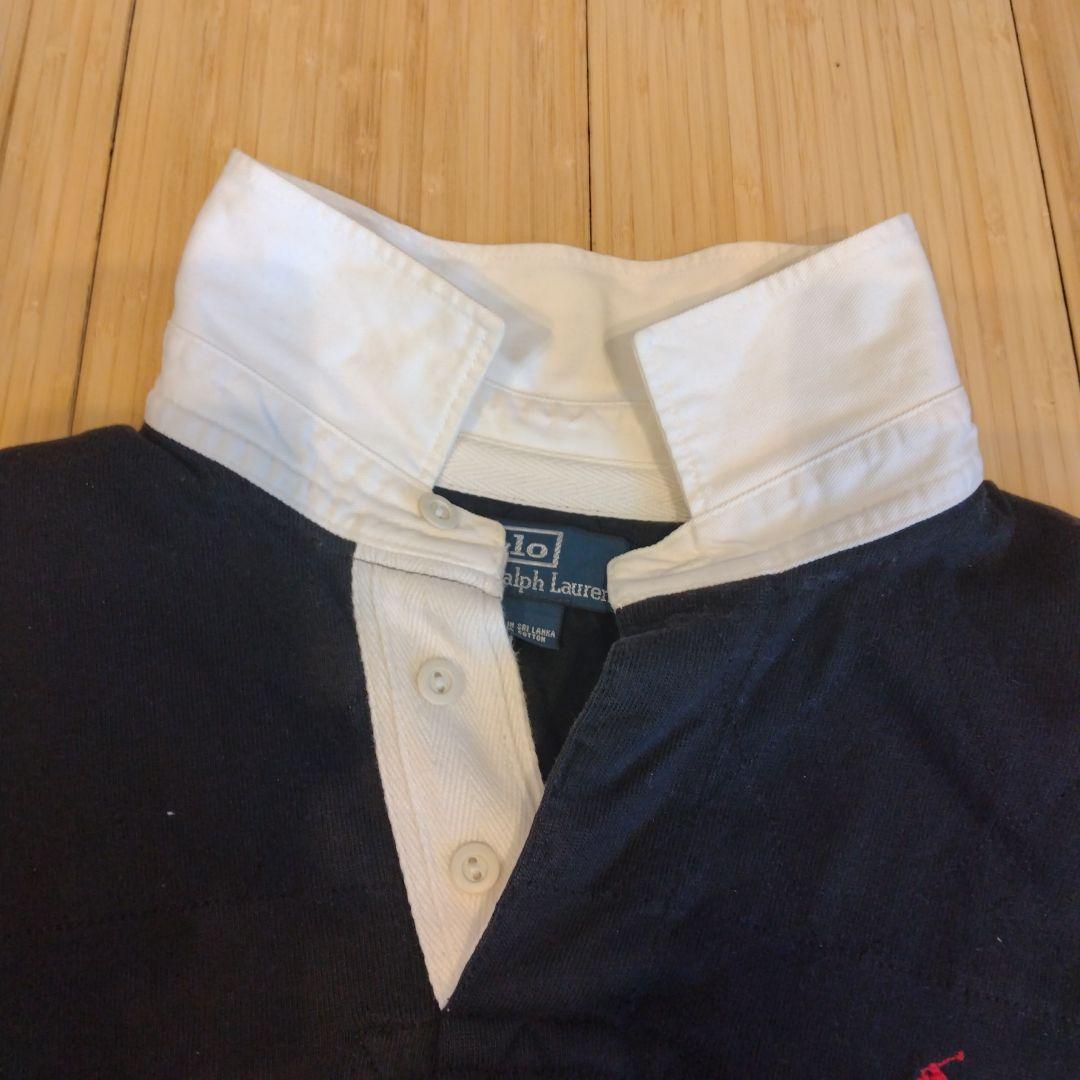 Ralph Lauren ブラック ラガーシャツ サイズLL