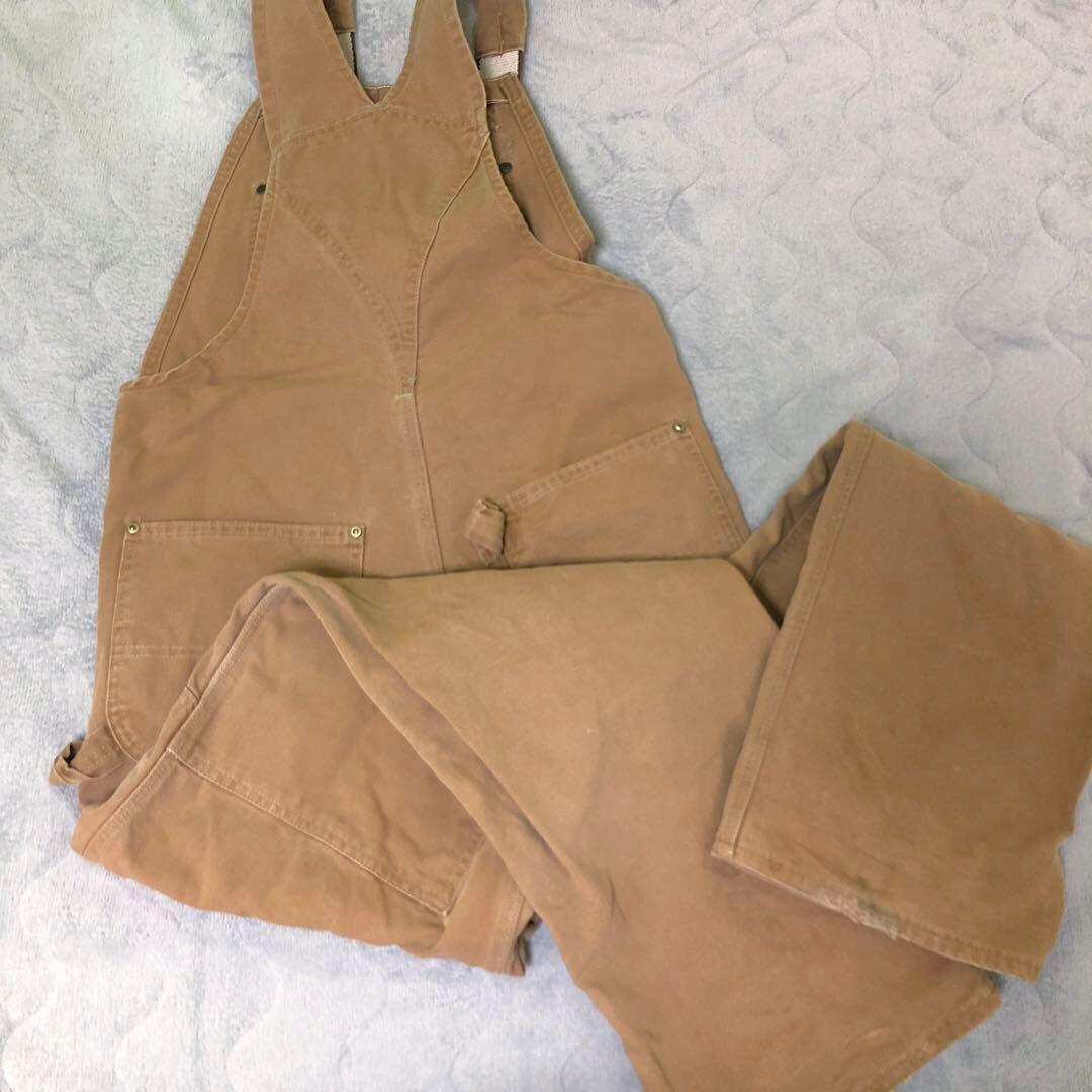 Carhartt ダックダブルニー オーバーオール 古着 ビンテージ