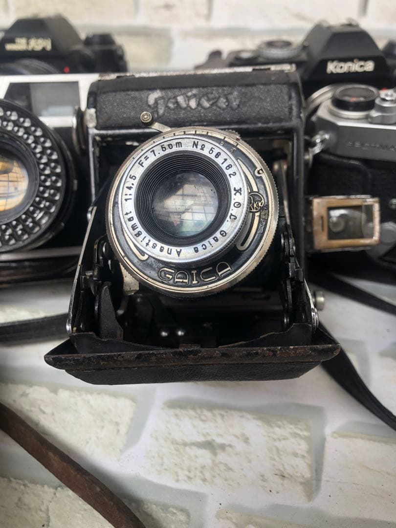 キャノン、コニカなどまとめて5台ジャンク(A166)