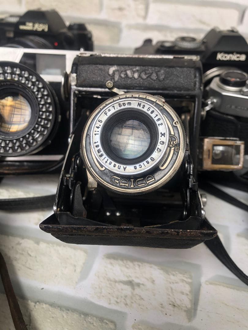 キャノン、コニカなどまとめて5台ジャンク(A166)