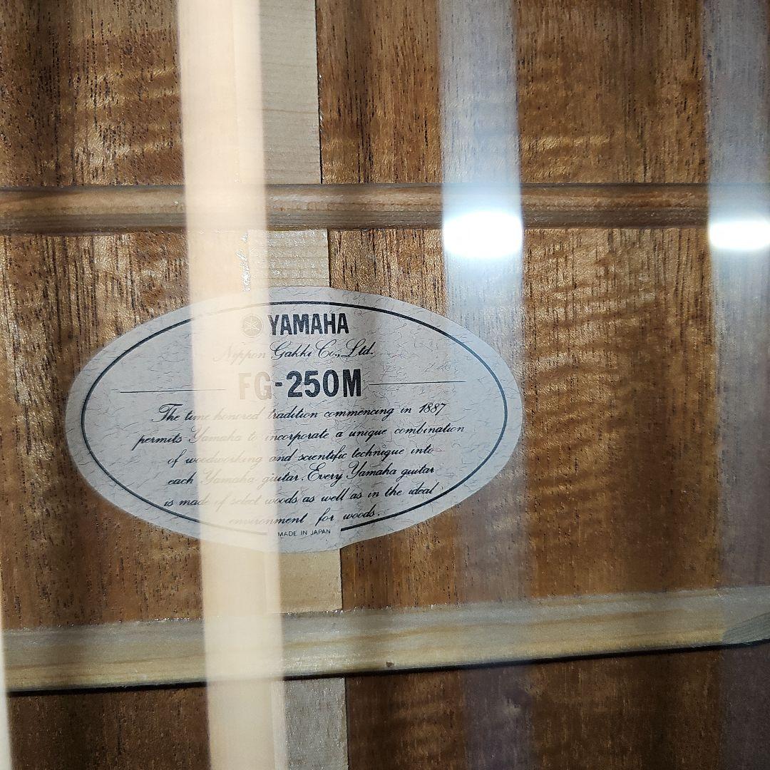 ヤマハFG-250M美品！ハードケース付き
