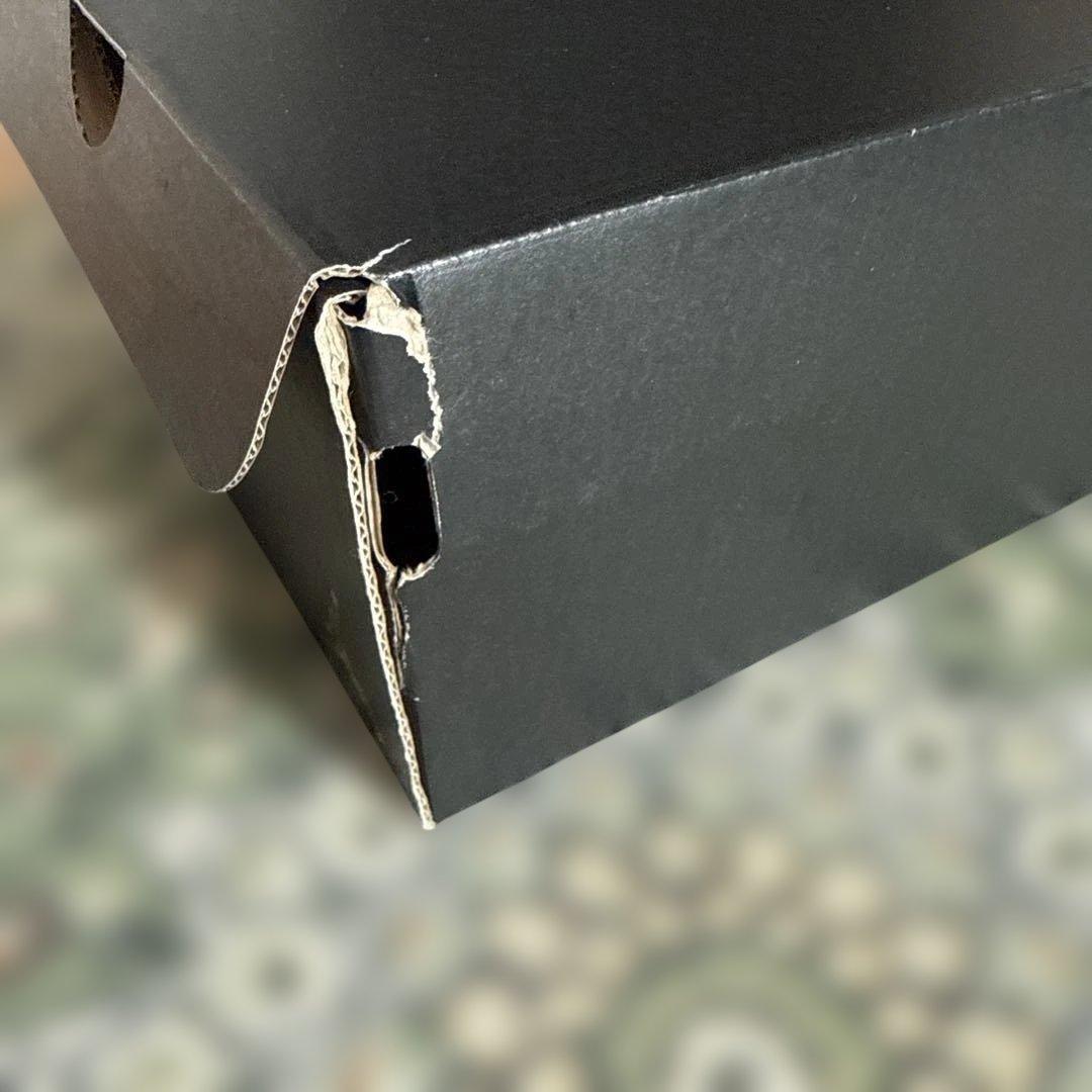 【超美品】エアジョーダン1/ジュニア/ブラック/ホワイト/グレー/23cm/箱有