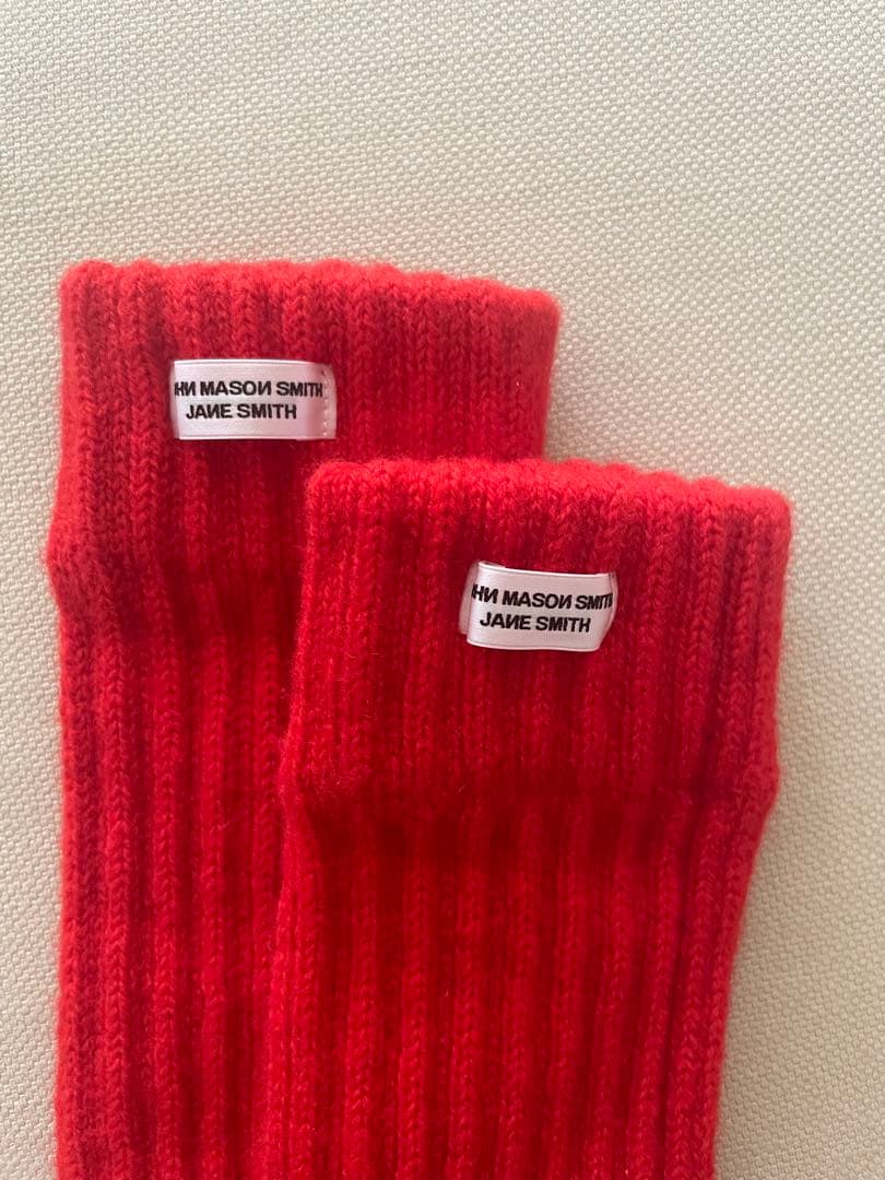 JANE SMITH JOHN MASON SMITH グローブ手袋 赤