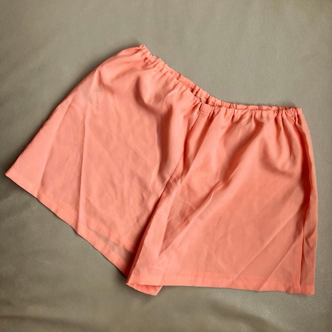 【美品】PEARLY GATES 半袖ワンピース インナーパンツ付 サイズ0