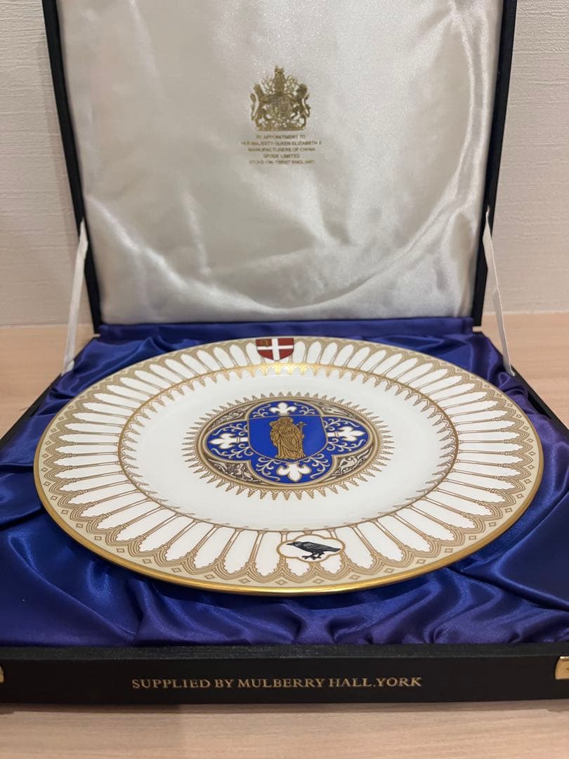 spode ソールズベリー大聖堂限定品プレート　アンティーク　ロイヤル　イギリス