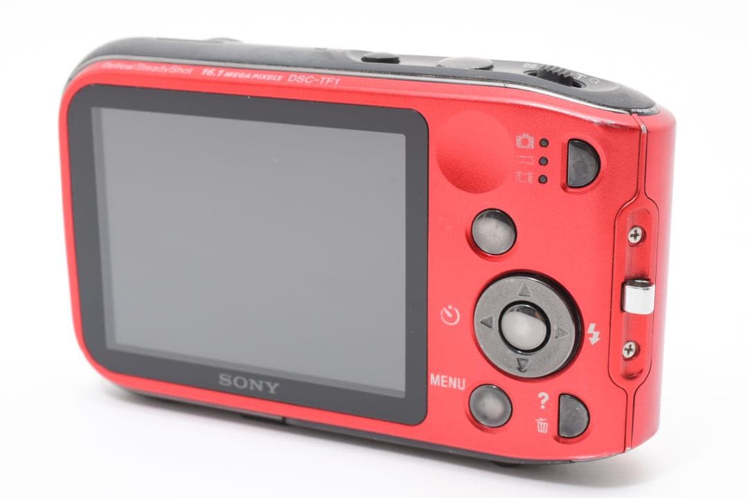 【美品】SONY Cyber-shot DSC-TF1 レッド　動作確認済