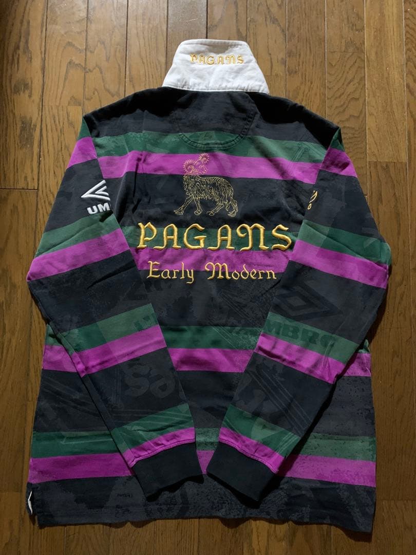 aries umbro ラガーシャツ no problemo