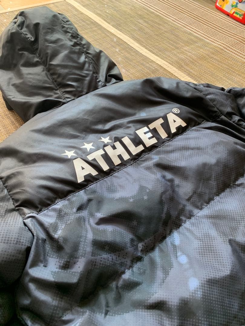 ⭐️美品⭐️アスレタ ベンチコート 160 ブラック