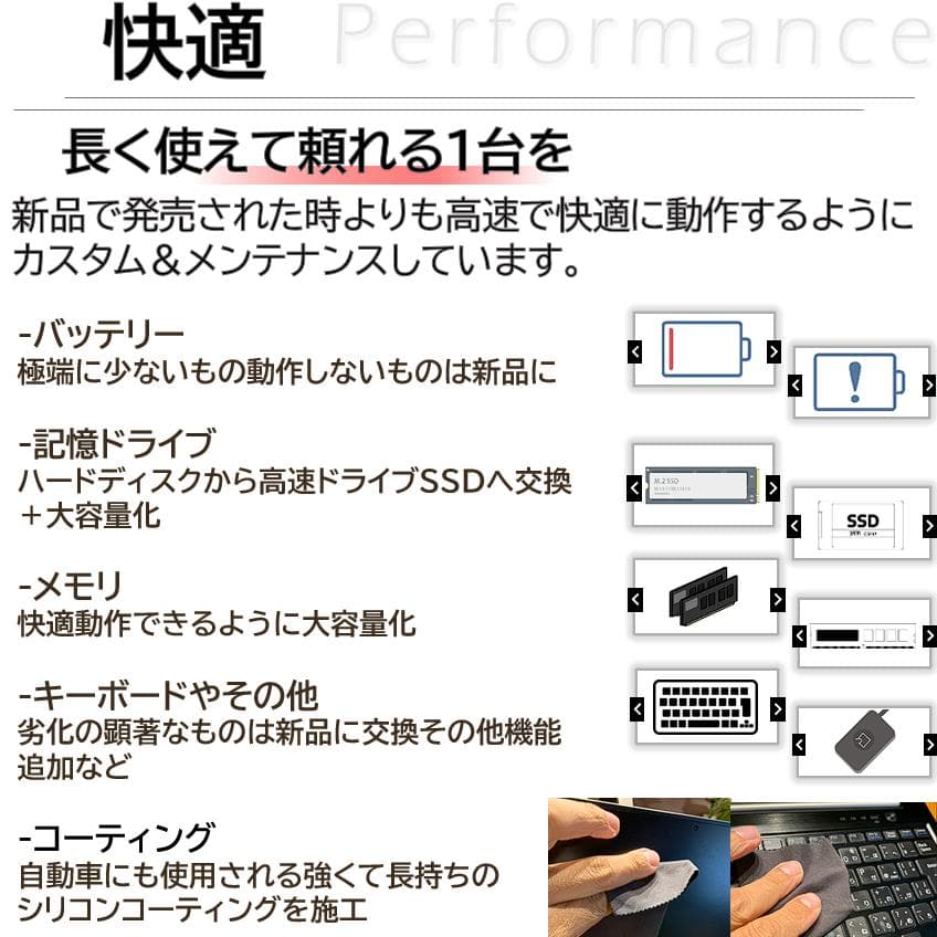 【美品＆熱問題対策整備】バッテリー6時間以上オフィス付きVAIO VJS142