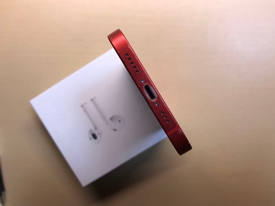 iPhone12 プロダクトレッド　背面割れあり　SIMフリー　128GB