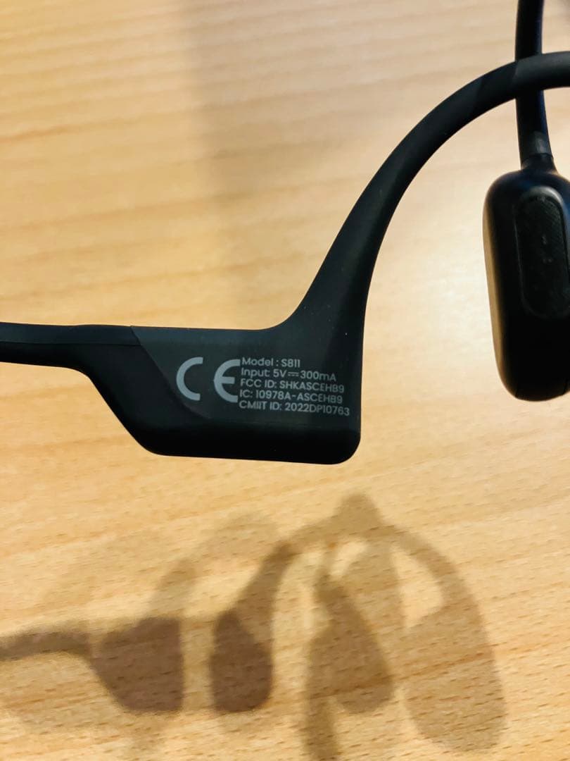 SHOKZ OpenRun Pro Mini骨伝導イヤホン ワイヤレス ブラック