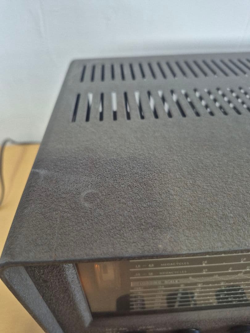 リ*ア様 TORIO 真空管式受信機 トランシーバー 9R-59 通電○　ジャン