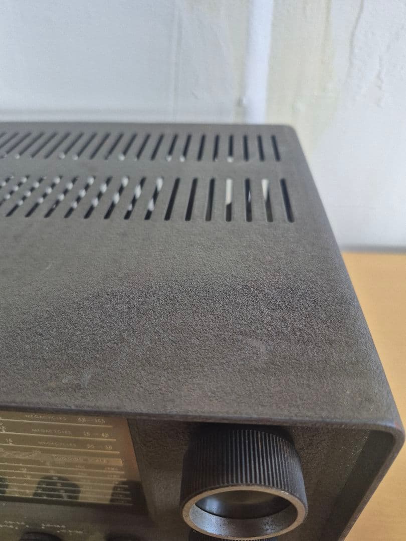 リ*ア様 TORIO 真空管式受信機 トランシーバー 9R-59 通電○　ジャン