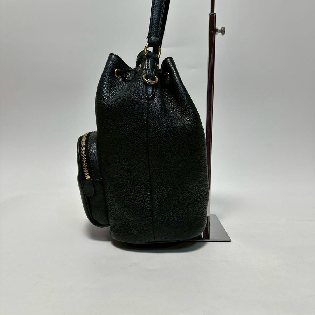 専用u68【美品】プラダ　ヴィッテロ　ブラック　バケットバッグ2wayショルダー