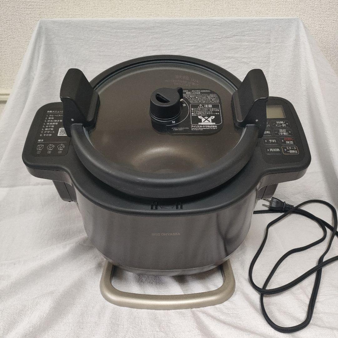 IRIS OHYAMA シェフドラム　上位モデル　ブラウン　KDAC-IA2-T