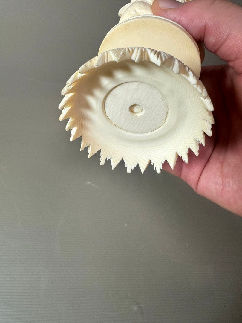 2736 中国美術 天球 多層球　龍の置物 象の置物 精密彫刻　工芸品