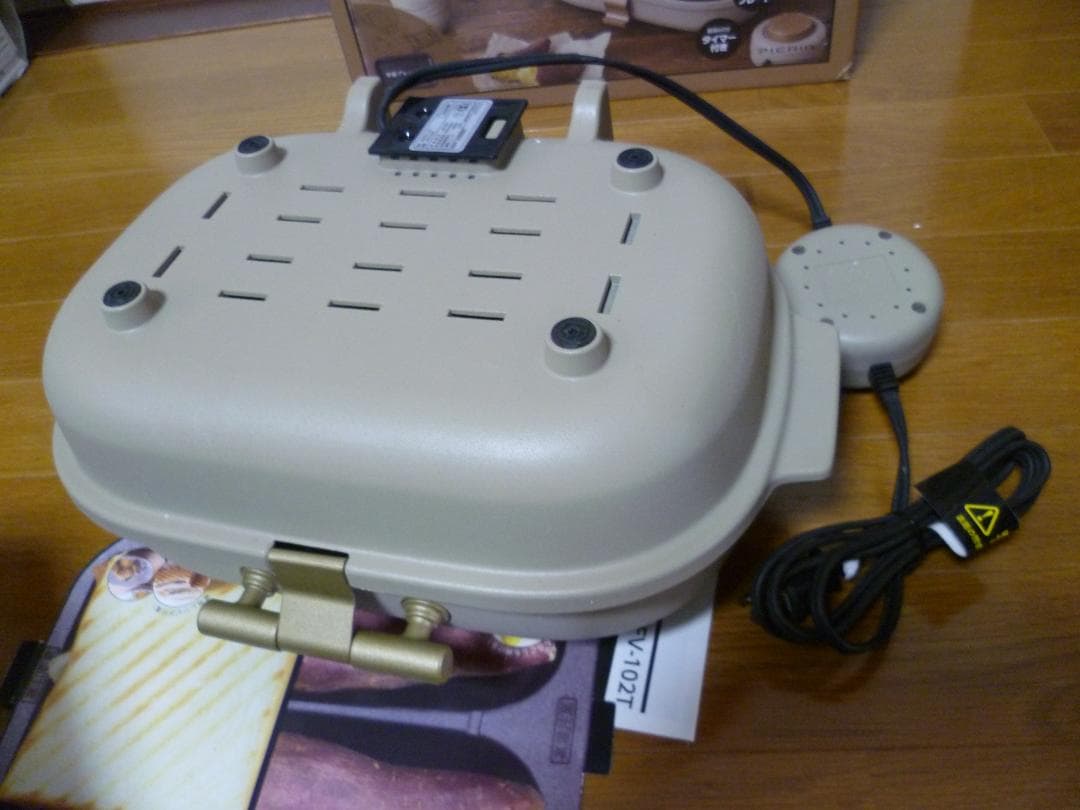 ドウシンシャ焼き芋メーカー、 備長炭入プレート、タイマー付WFT-102T