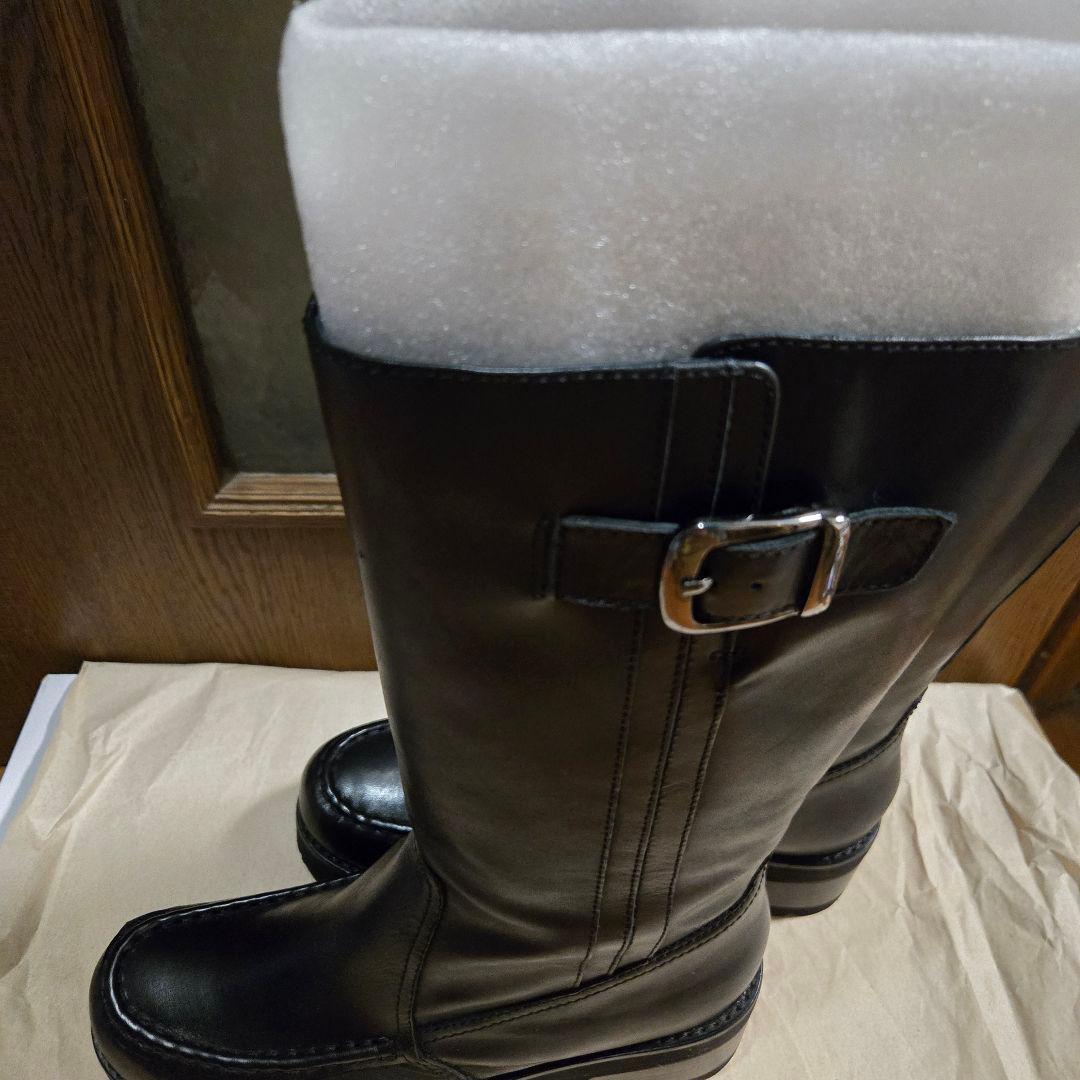 新品未使用品☆あしながおじさんワークブーツミドル丈ブーツ 22.5
