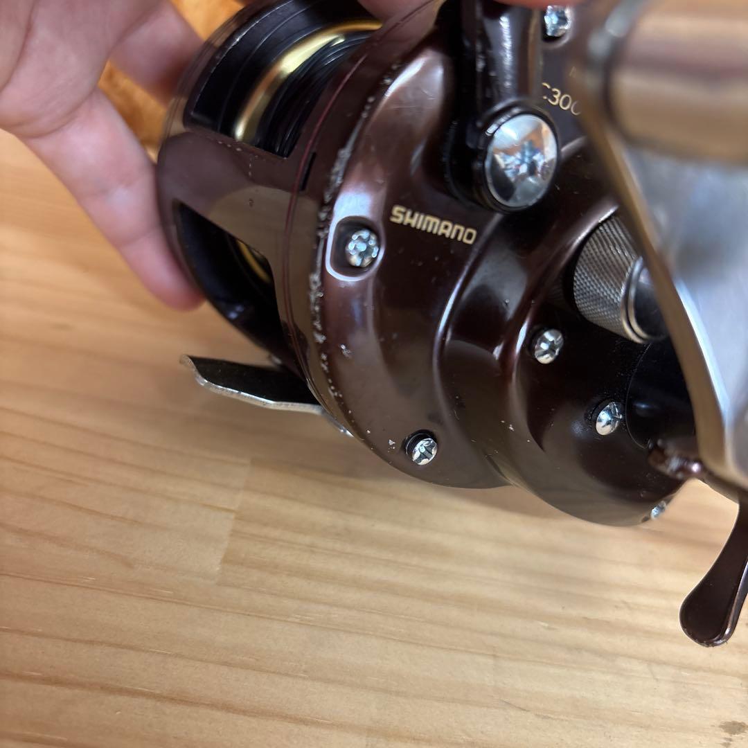 SHIMANO DC3000T リール　石鯛　カウンターリール　海魂
