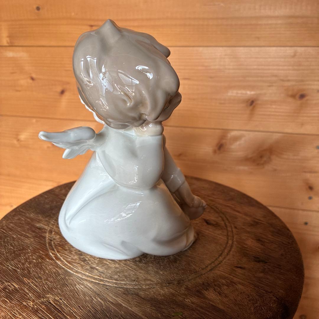 リヤドロ　スペイン　ポーセリン 夢見る天使 4961 置物