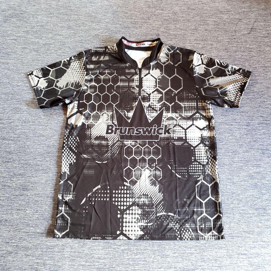 【日本未発売】ボウリングウェア　Brunswick　日本サイズ2XL　ブラック