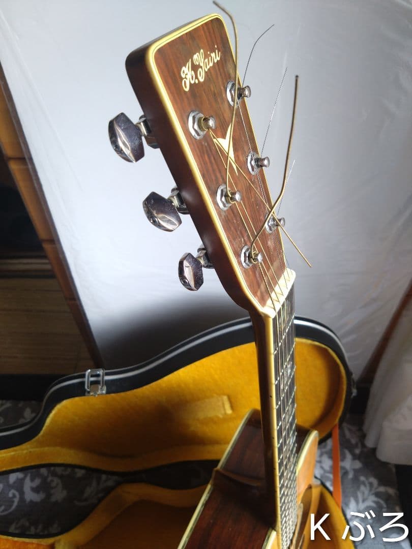 K ヤイリ　YW-600　1975年製　　　ジャパンヴィンテージギター　アコギ