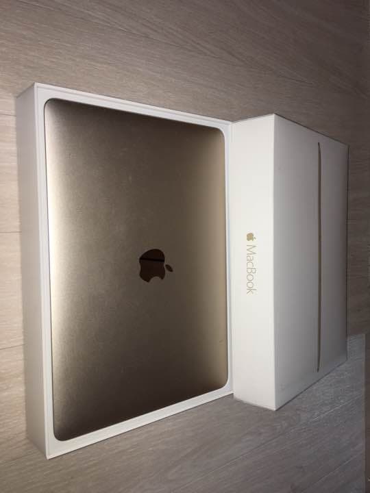 Apple MacBook 12インチ 256GB ゴールド MK4M2J/A