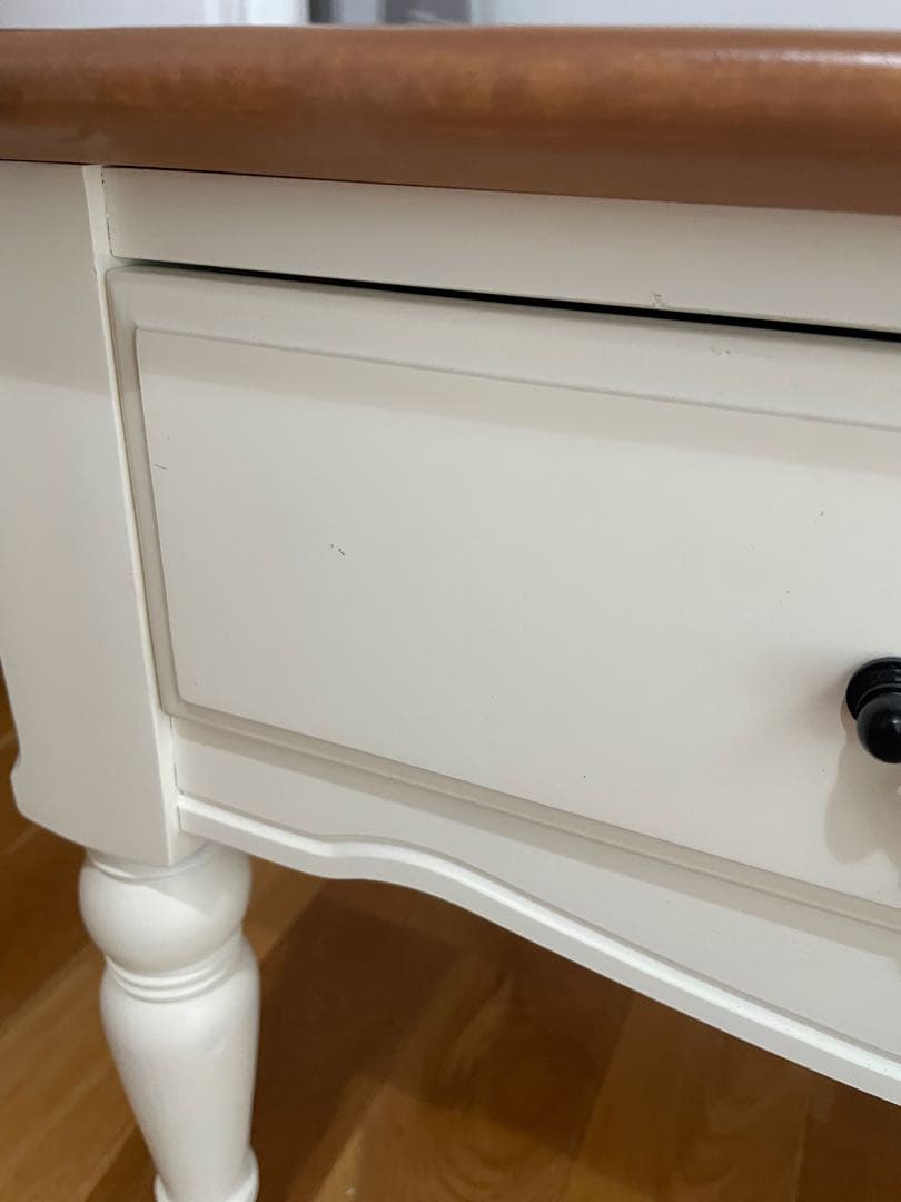 クラシックデザイン ローテーブル ホワイト