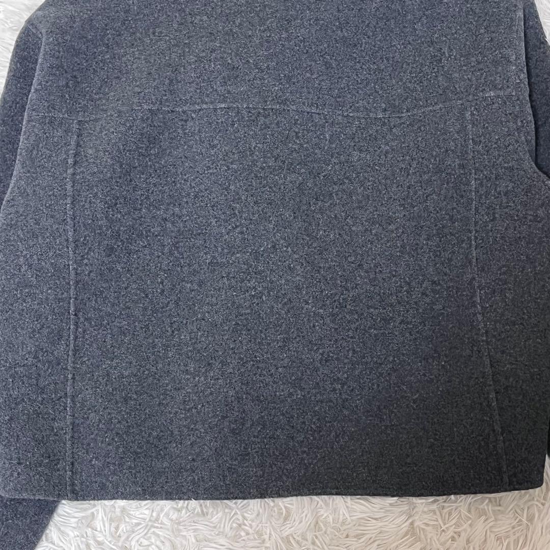 【Mila Owen】美品 ショート丈 リバーダブルコート M グレー