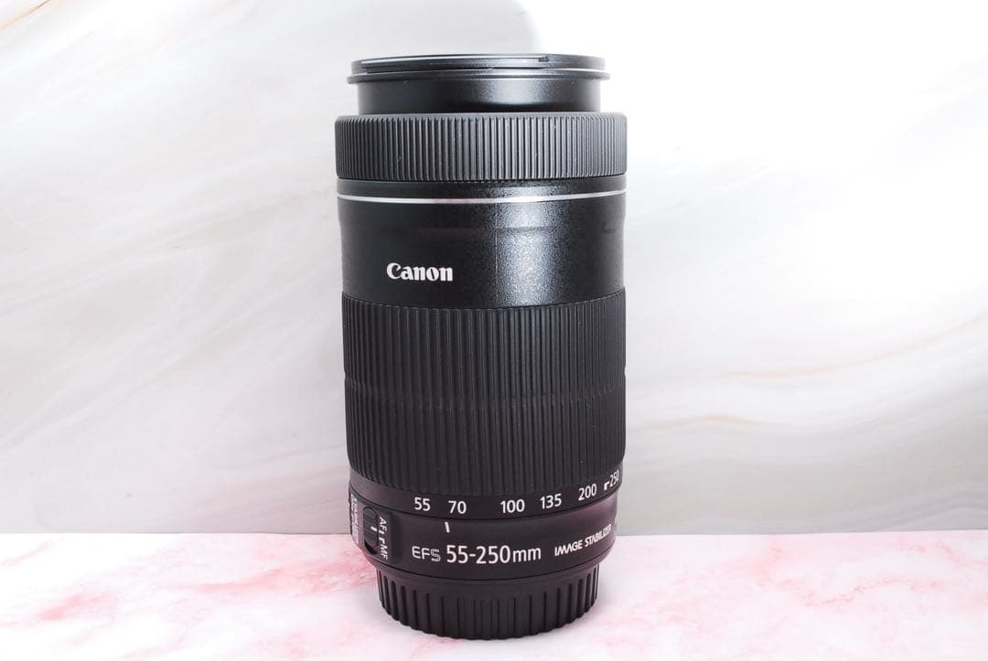 美品✨Canon EF-S 55-250mm IS STM 高性能望遠レンズ