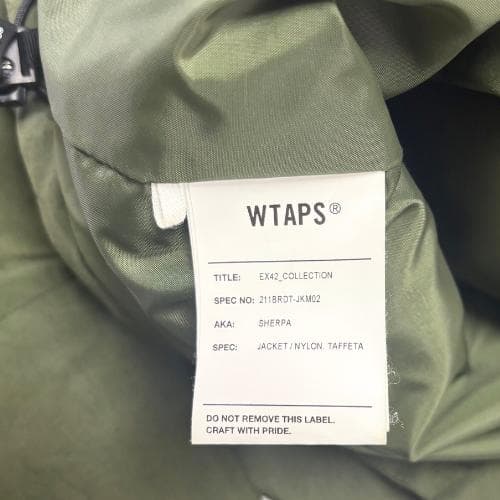 WTAPS ダブルタップス SHERPA 211BRDT-JKM02 EX42