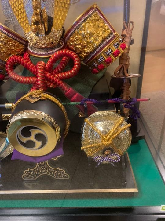 兜飾り 初節句 引っ越しのため処分検討中。10000円なら即決OK！