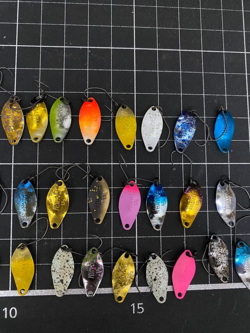 ハントグランデ1.3g 40枚　エリアトラウト