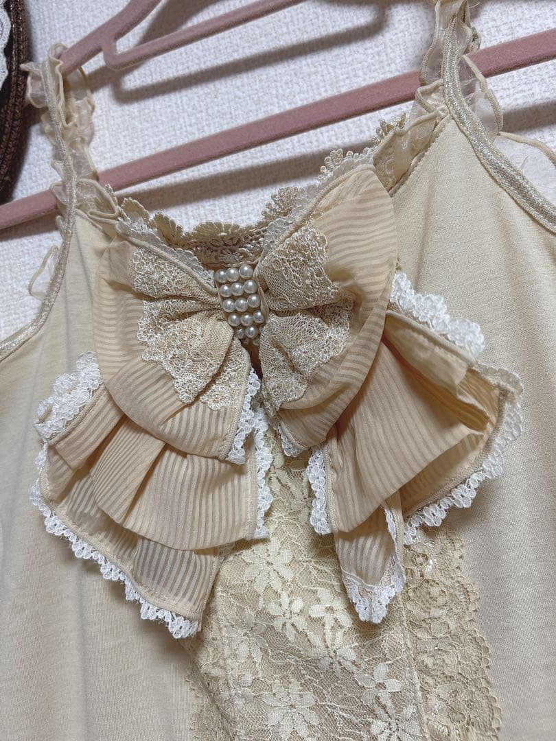 axes femme♡ビッグリボンキャミソール.y2k希少カラー