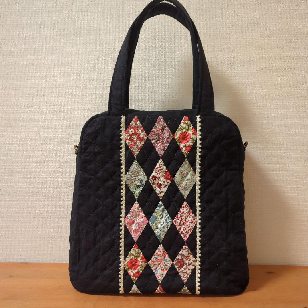 ご注文品　✿リバティ✕パッチワーク✿　ハンドメイドバッグ　2点