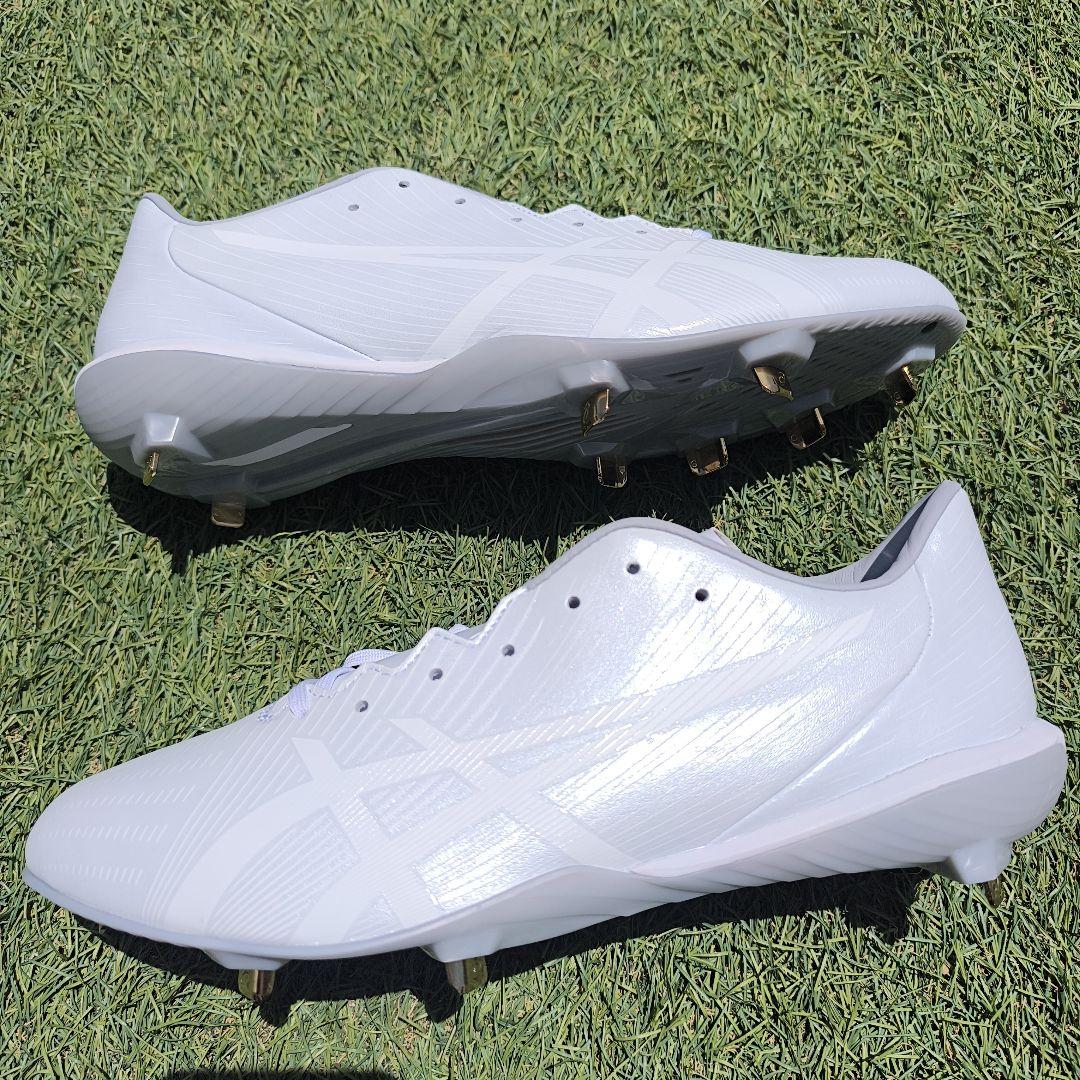 アシックス 野球 白スパイク ゴールドステージ アイプロ MA 2 28.0cm