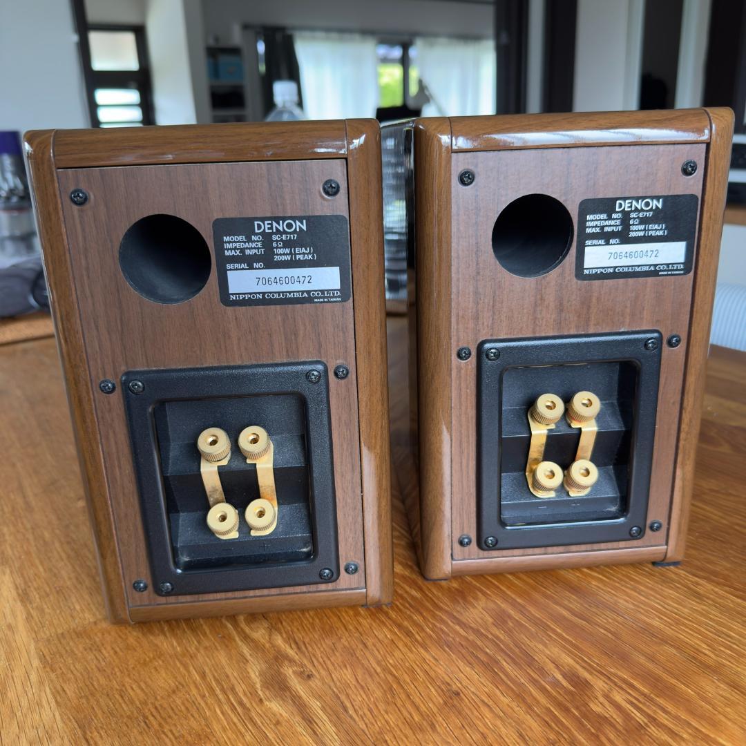 DENON SC-E717 ブックシェルフスピー カ デノン