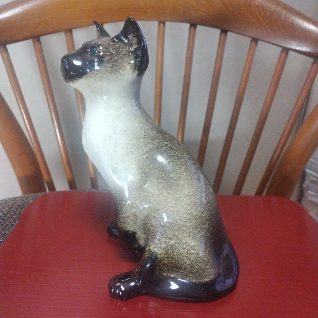 ウィンスタンレイキャット（ケンジントンキャット）サイズ４のシャム、ビンテージ作品