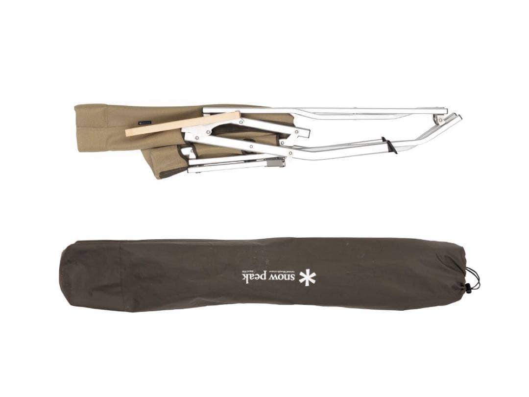 【美品】スノーピーク ローチェア30 カーキ色 2個セット