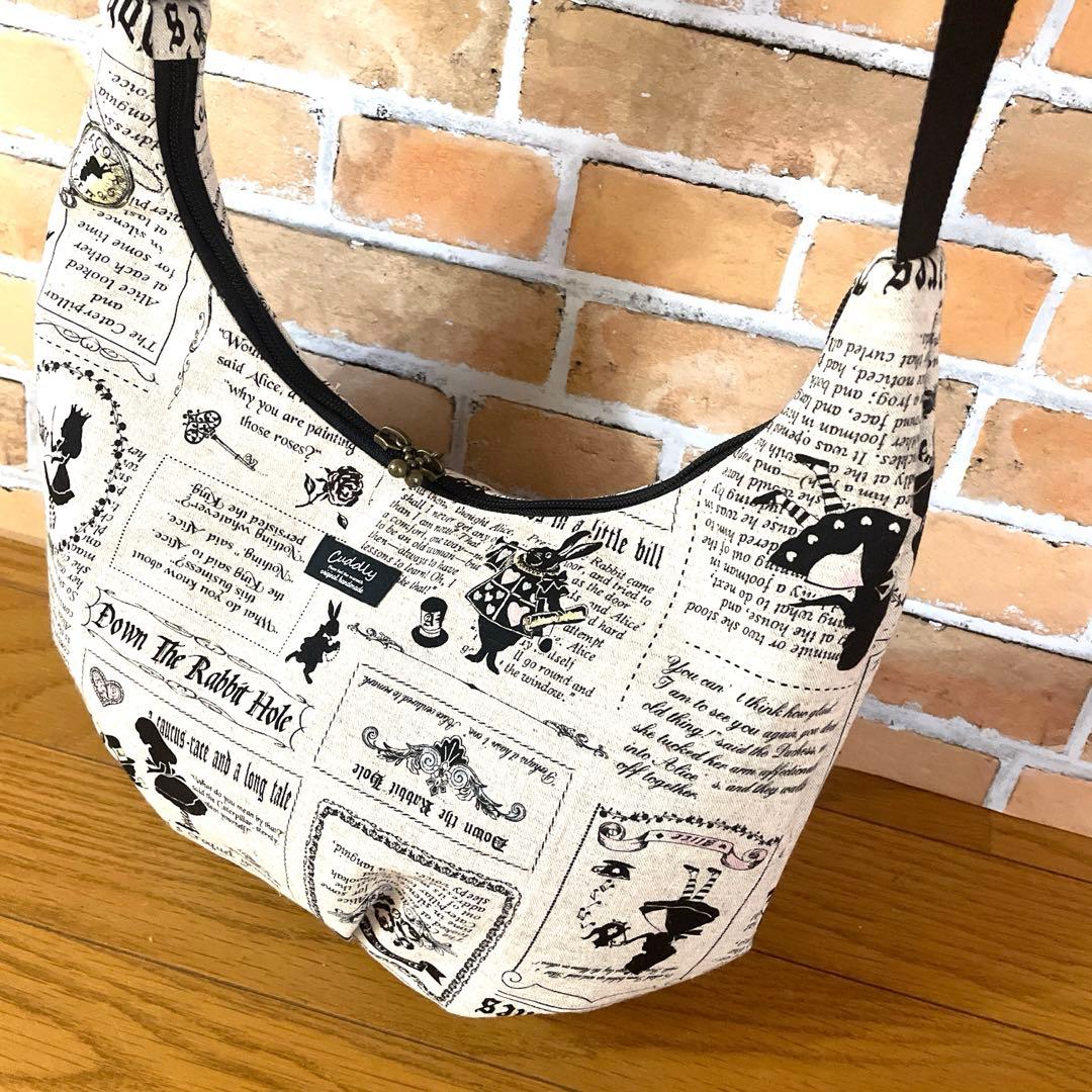£たかこ£様　アリスのアーチ型ショルダーバッグ　ネコちゃん　トートバック