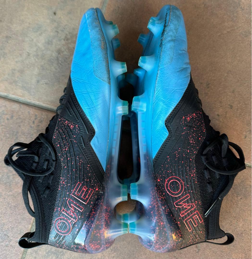 希少　PUMA プーマ プーマワン 19.1 FG/AGブルー×レッド　28